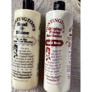 Huntingtons Seal-N-Shine Clear Coat Sealer/Orig Finish Revitalizer*Light Brown